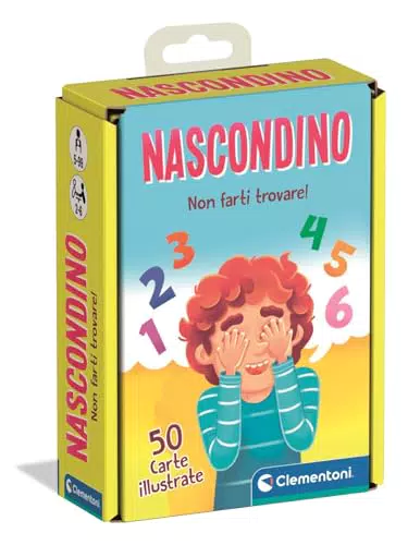 Clementoni Nascondino - Gioco di Strategia per Bambini 5+ Anni, 2-4 Giocatori