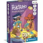 Clementoni Pokerino: Mazzo di Carte per Bambini, Gioco per 2-4 Giocatori