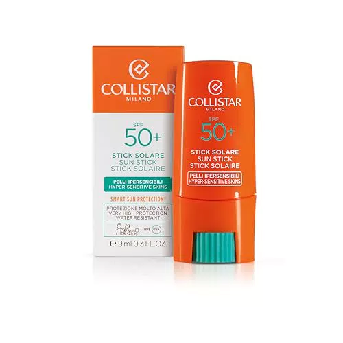 Collistar Stick Solare Protezione Attiva SPF 50+ per Pelli Ipersensibili