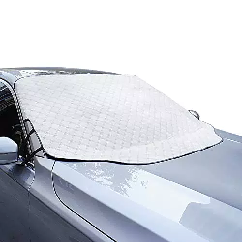 Copertura Parabrezza Auto con Magneti - Parasole per SUV e Furgoni Anti UV e Gelo