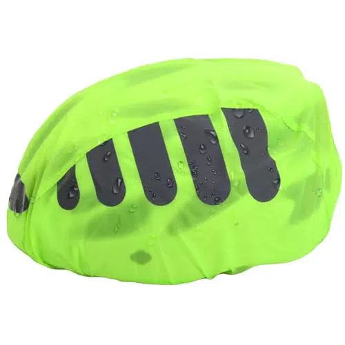 Copro Casco Bici Impermeabile Riflettente Regolabile per Ciclismo Uomo Donna Bambini