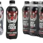 Crazy Tiger Energy Drink Originale - Con Caffeina, Taurina e Vitamine