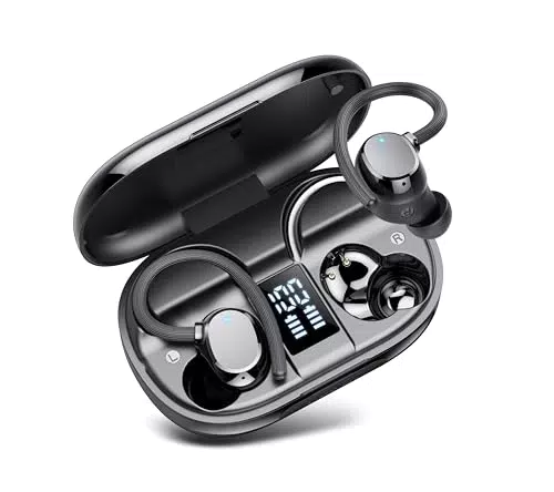 Brand - Cuffie Bluetooth 5.3 HiFi Stereo con 4 Microfoni e Touch Control