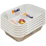Cuki Vaschette Rettangolari per Forno e Microonde - Modello RC63