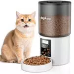 Distributore Automatico Cibo Gatti con Timer Programmabile e Registrazione