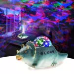 Domigard Luce Notturna Dinosauro Proiettore Stelle per Bambini con Rumore Bianco