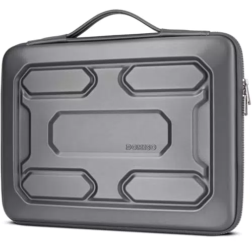 DOMISO Custodia per laptop 14" EVA impermeabile e antiurto per ThinkPad e Surface