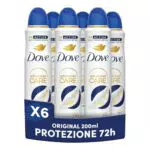 Dove Deodorante Spray Advanced Care, Formula Idratante, Senza Alcol, 200ml