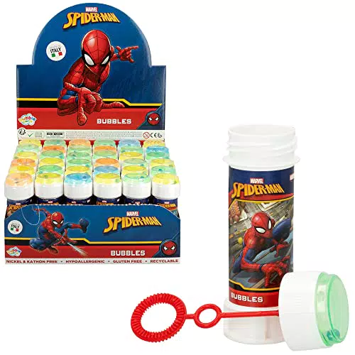 Dulcop Bolle di Sapone Ultimate Spiderman Marvel - Gioco Divertente per Bambini