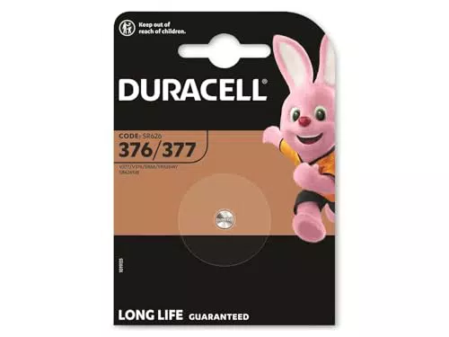 Duracell 376/377 Pila per Orologi - Blister Singolo