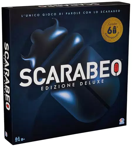 Editrice Giochi Scarabeo Deluxe 60° Anniversario - Gioco da Tavolo per Famiglie