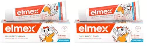 Elmex Dentifricio per Bambini - Protezione contro la Carie dei Denti da Latte