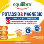Equilibra Integratori Alimentari, Potassio e Magnesio 3 Formula Potenziata