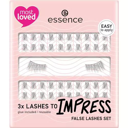 Essence Lashes to Impression - Set di ciglia finte vegane 01