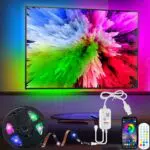 ETRLNXY Striscia LED Dreamcolour per Retroilluminazione TV con Controllo APP e Telecomando