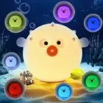 Euakee Lampada Notturna per Bambini, Tocco Portatile, 1200mAh, Regalo Idea