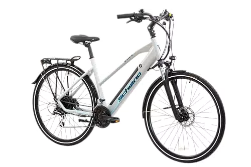 F.lli Schiano E-Wave Bici Elettrica da Trekking 28" 36V 250W Motore 50Nm