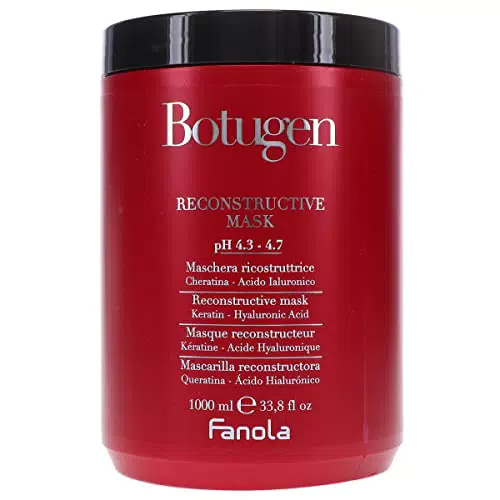 Fanola Botugen Mask - Maschera Ricostruttrice con Acido Ialuronico e Cheratina
