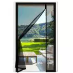 Fillis Zanzariera Magnetica in Fibra di Vetro per Porta del Balcone