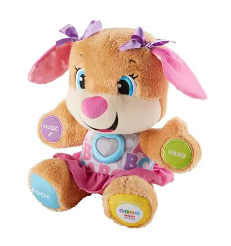 Fisher-Price Sorellina del Cagnolino Smart Stages Ridi & Impara Peluche Educativo