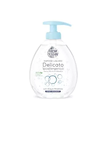 Fresh & Clean Sapone Liquido Delicato con Acqua Micellare per Pelli Sensibili