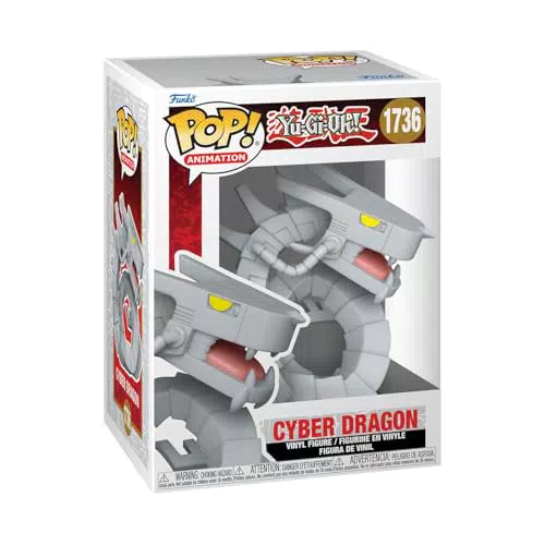 Funko POP! Cyber Dragon - Figura da Collezione Yu-Gi-Oh! per Fans di Anime