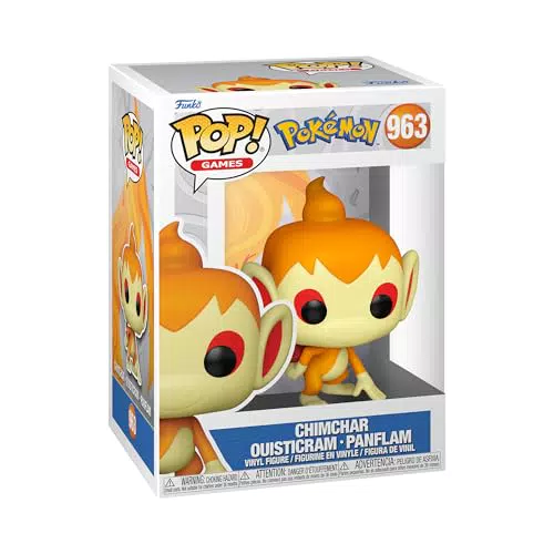 Funko POP! Chimchar - Figura in vinile da collezione per appassionati di Pokémon
