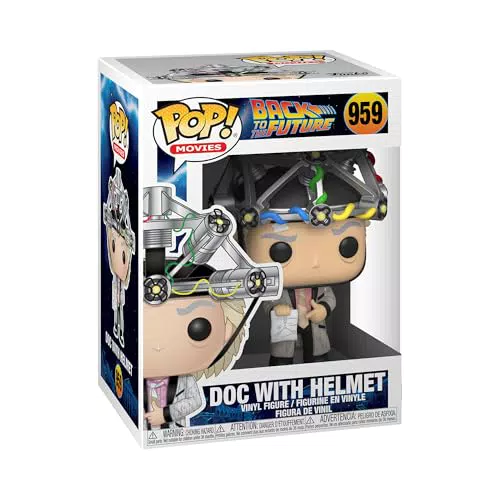 Funko Pop! Ritorno al Futuro - Doc Emmett Brown con Casco - Figure da Collezione