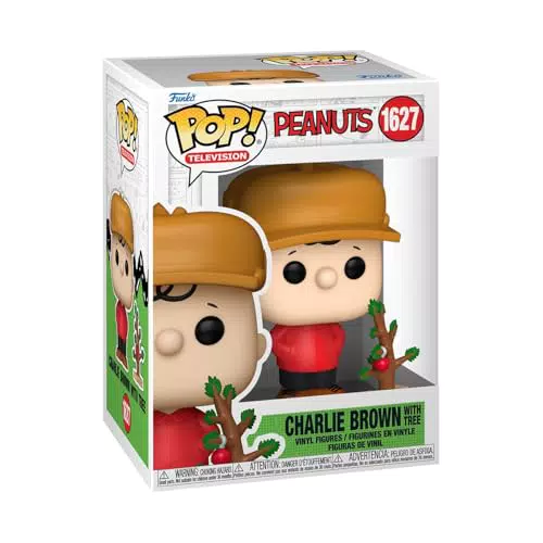 Funko Pop! Charlie Brown - Figura da Collezione Peanuts - Merchandising Ufficiale