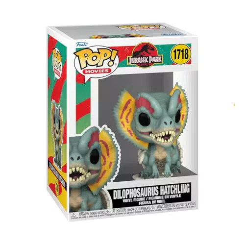 Funko POP! Jurassic Park Dilophosaurus - Figura in Vinile da Collezione
