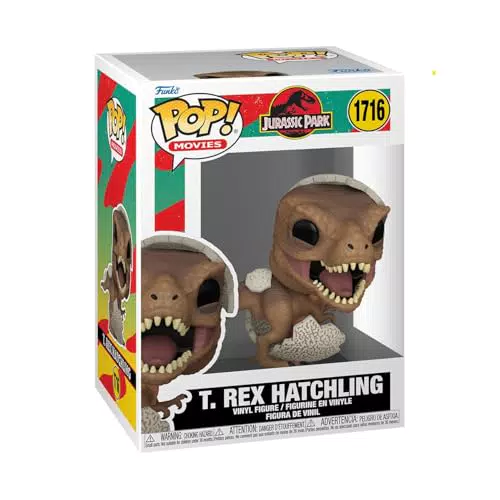 Funko POP! Jurassic Park Tyrannosaurus Rex - Figura da Collezione Ufficiale