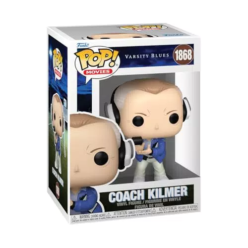 Funko Pop! Varsity Blues - Coach Bud Kilmer - Portachiavi in Vinile da Collezione