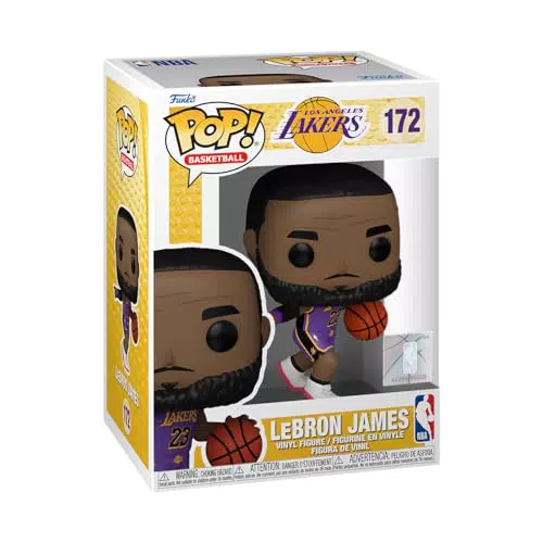 Funko POP! NBA LeBron James - Figura da Collezione per Fans e Regali