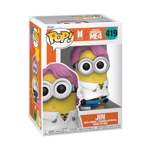Funko Pop! Minions X BTS - Jin - Figura da Collezione Merchandising Ufficiale