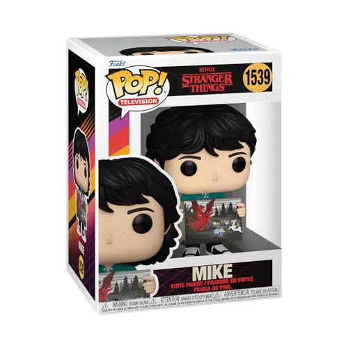 Funko Pop! Mike Wheeler con dipinto di Will - Stranger Things - Figura da Collezione