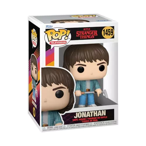 Funko Pop! Jonathan Byers con Golf Club - Figura da Collezione Stranger Things