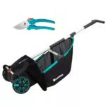 Gardena Spazzatrice da Giardino 3565-88 con Sacco di Raccolta e Impugnatura Ergonomica