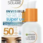 Garnier Siero Viso Protettivo Invisibile Super UV SPF 50+, Ceramide Protect