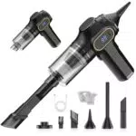 Ginarelo Mini Aspirapolvere Portatile Senza Fili - Potente Aspiratore Ricaricabile