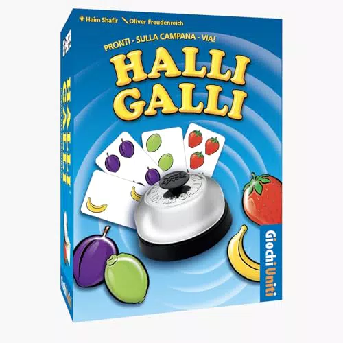 Giochi Uniti - Halli Galli Edizione 2024, gioco da tavolo per 2-6 giocatori