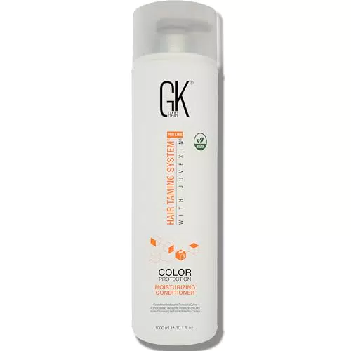 GK HAIR Global Keratin Conditioner: Maschera Idratante per Capelli Danneggiati e Ricci