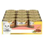 GOURMET Gold Delizie in Salsa Cibo Umido per Gatti Adulti con Salmone