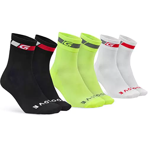 GripGrab Calze da Ciclismo Estive Sportive Corti per Uomo e Donna