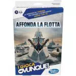 Hasbro Gaming Affonda la Flotta - Gioco Portatile Strategico per 2 Giocatori