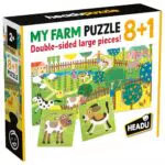 Headu Puzzle Animali Domestici IT20867 - Gioco Educativo per Bambini