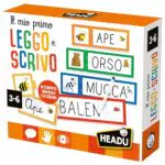HEADU Il Mio Primo Leggo e Scrivo - Gioco Educativo per Bambini 3-6 anni