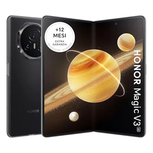 Honor Magic V3 5G Smartphone Pieghevole, 12GB RAM, 512GB, Batteria 5150mAh
