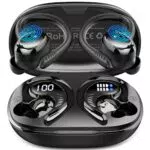 Hupoaf Cuffie Bluetooth Sport Wireless con Microfono ENC e Impermeabilità IP7
