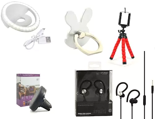 i-Beat Kit di accessori universali per telefono: caricatore e cavo USB C