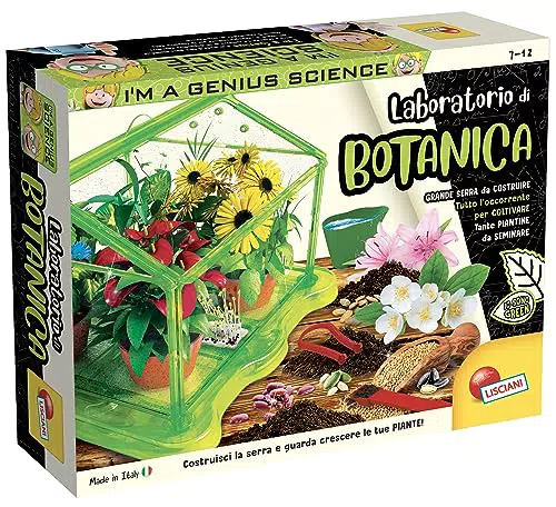 I'M A GENIUS Laboratorio di Botanica - Set Educativo per Esperimenti Botanici
